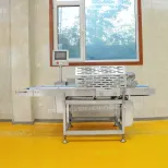 식품 등급 PE 벨트 1.5t/h 4mm 쇠고기 양고기 양고기 슬라이서 절단 기계 - 고기 슬라이서 - foodmachtech